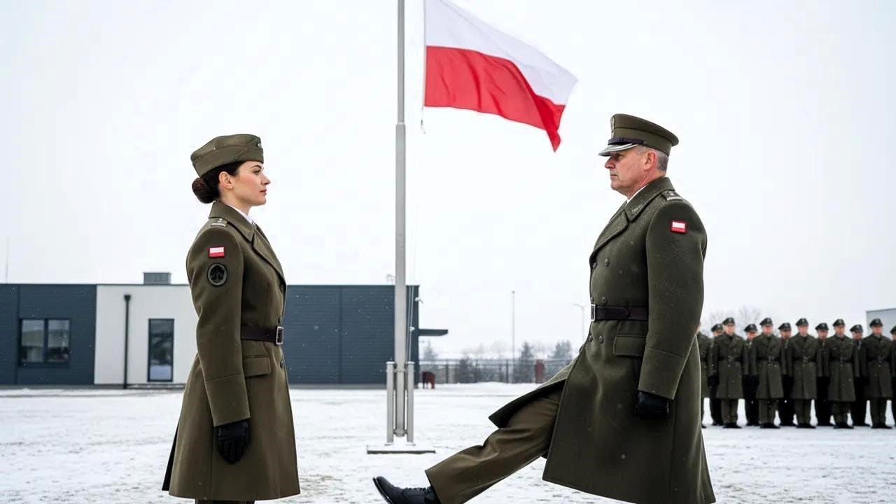 „Zejdź z mojego miejsca” — warknął kapitan na apelu, nie wiedząc, że ona była jego dowódcą