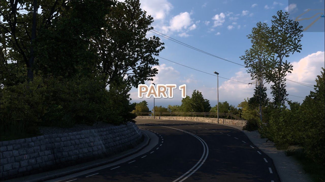ETS2 editor tutorial #1 road exit without prefab (terrain only)