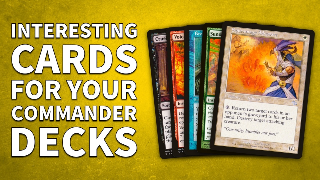 Interesting Cards For Your Commander Decks Pt. 19 | Magic: The Gathering | EDH