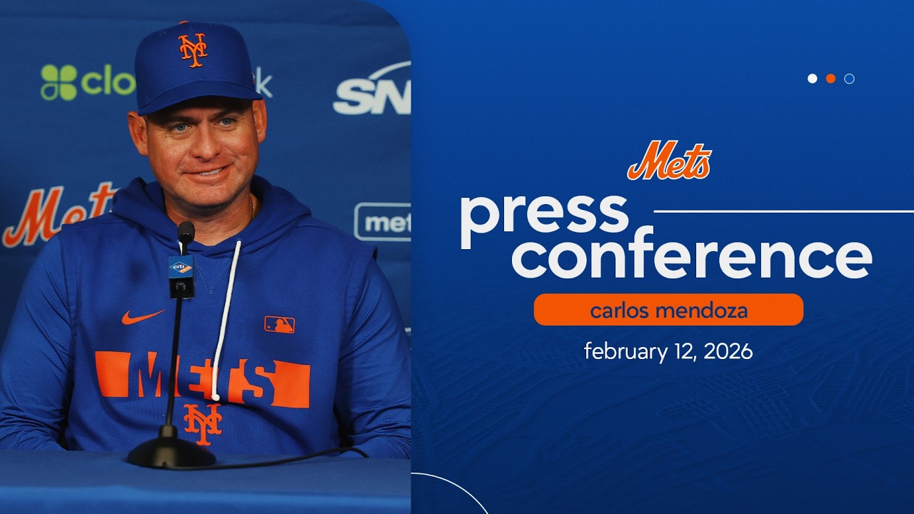 LIVE: Carlos Mendoza Spring Training Press Conference | February 26, 2026