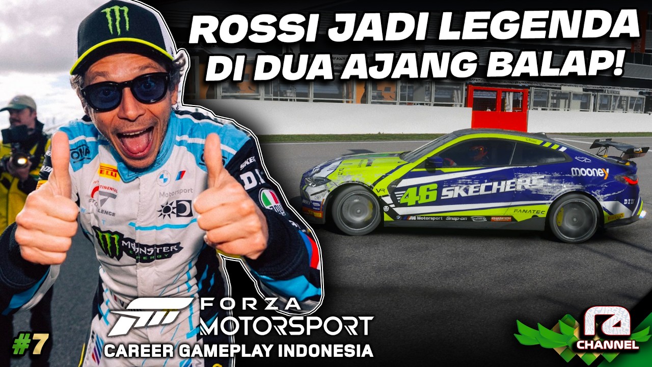SELESAIKAN MISI BALAPAN BARENG VALENTINO ROSSI!😍- Forza Motorsport - Modern Tour 6 (PC) Indonesia