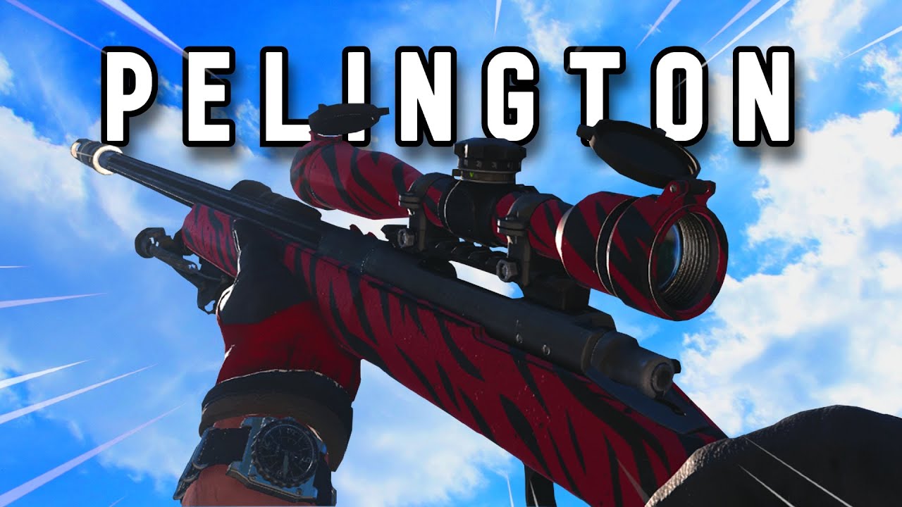 The PELINGTON Sniper in Black Ops Cold War.. (71 Kills on NUKETOWN )
