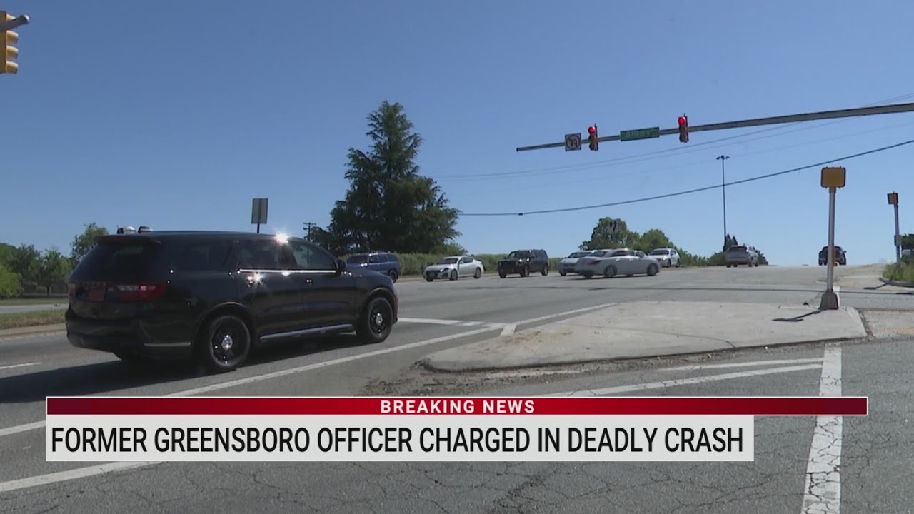 Former Greensboro officer charged after fatal crash