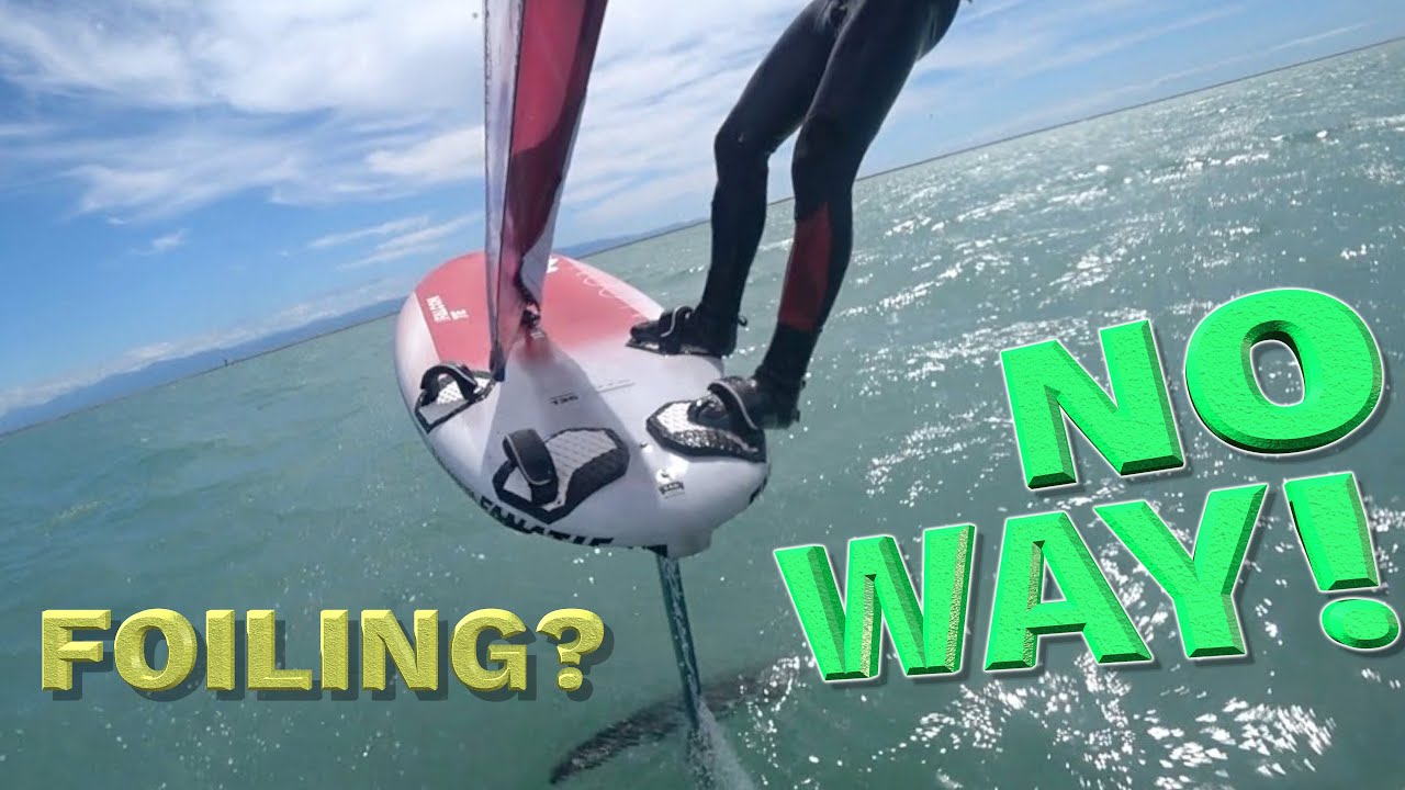 Foiling? Really? My first flight
