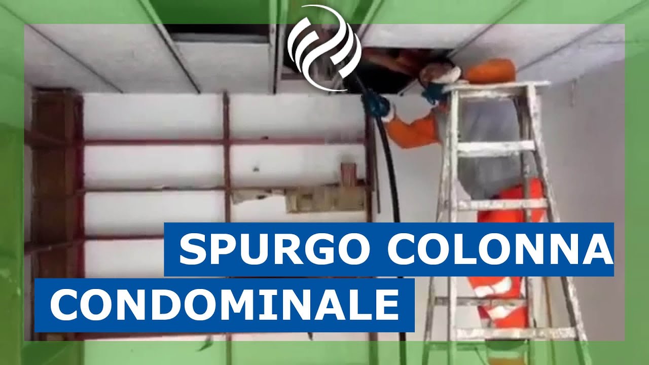 Spurgo colonne condominiali a Verona - Massimo Zaglia 045.561500