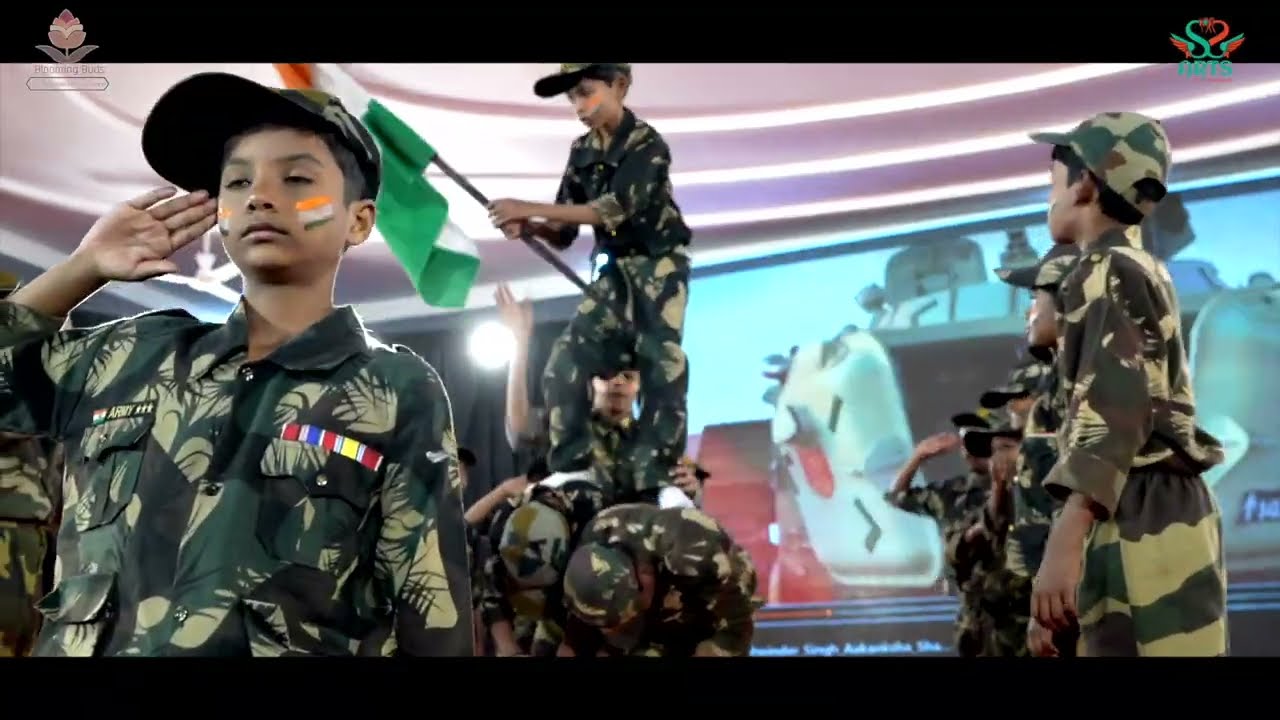 Blooming Buds - 33rd Annual day - OperationSindoor-Salute to courage - Class V Boys