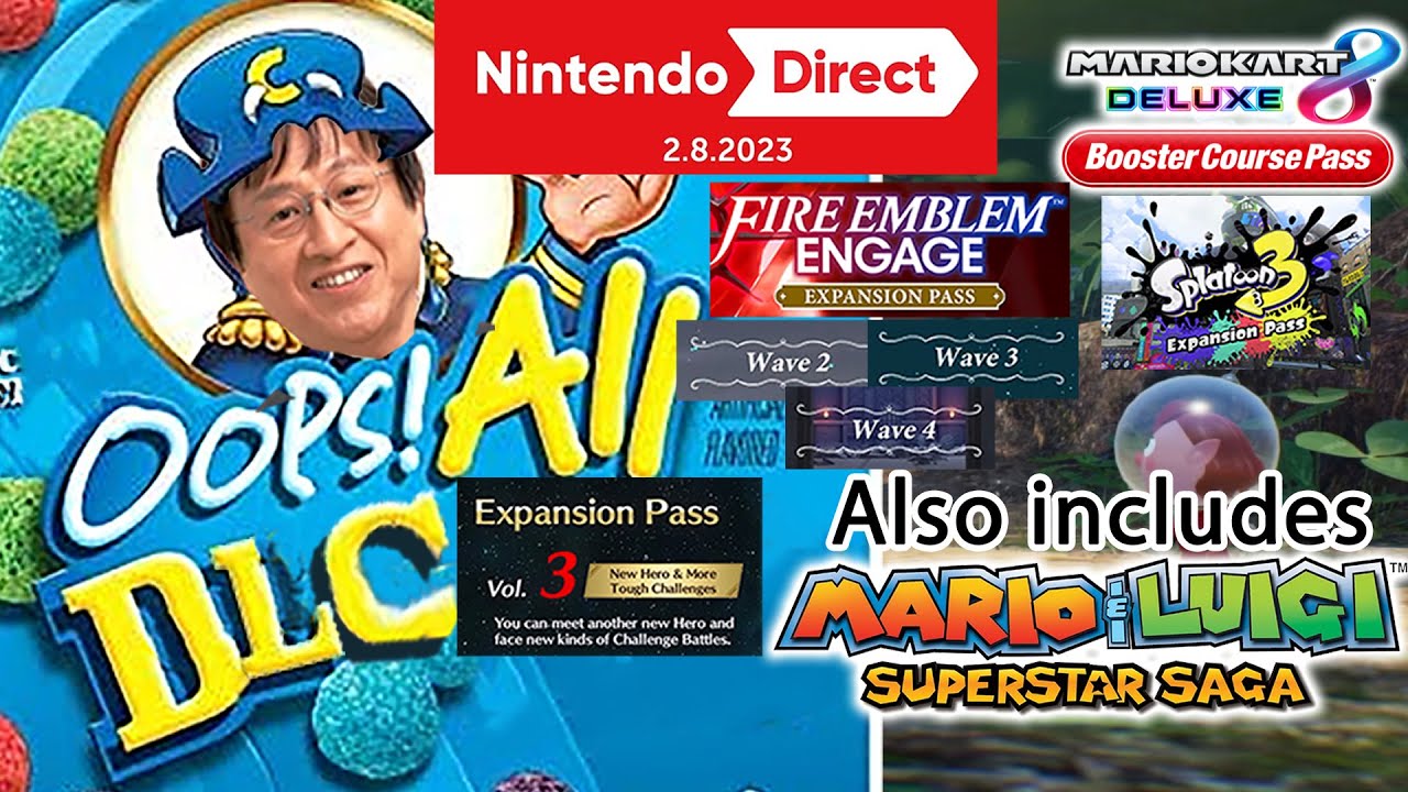 Бонусные реакции JoeDan54! #36 — Nintendo Direct 2.8.2023 — Nintendo Switch