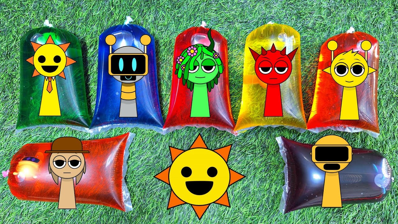 SPRUNKI CUBES ! Which Sprunki character will come out of the cubes | Mrs Jevin x Mr Black