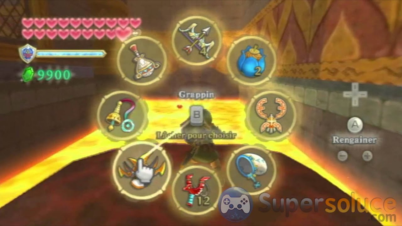Zelda Skyward Sword : Tour des cieux / Sky Keep Walkthrough (part 2)
