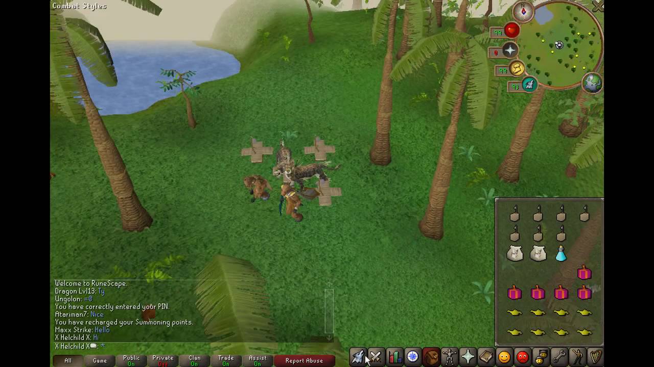 Runescape 99 Hunter [OUT DATED - SEE NEW VIDEO]