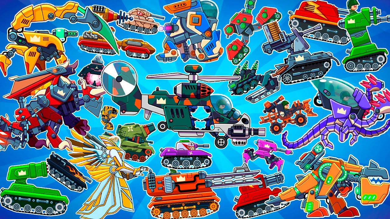 ВСЕ 27 ТАНКОВ СРАЖАЮТСЯ в БОЯХ 1 на 1! Игра про Танки Hills of Steel