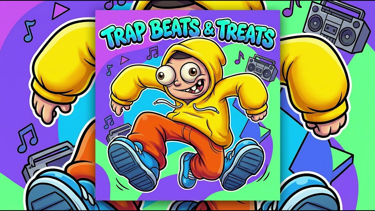 Funny Cartoon Trap Beat 🎨🔥 | Funky Hip Hop Instrumental | No Vocals | funny Background Music
