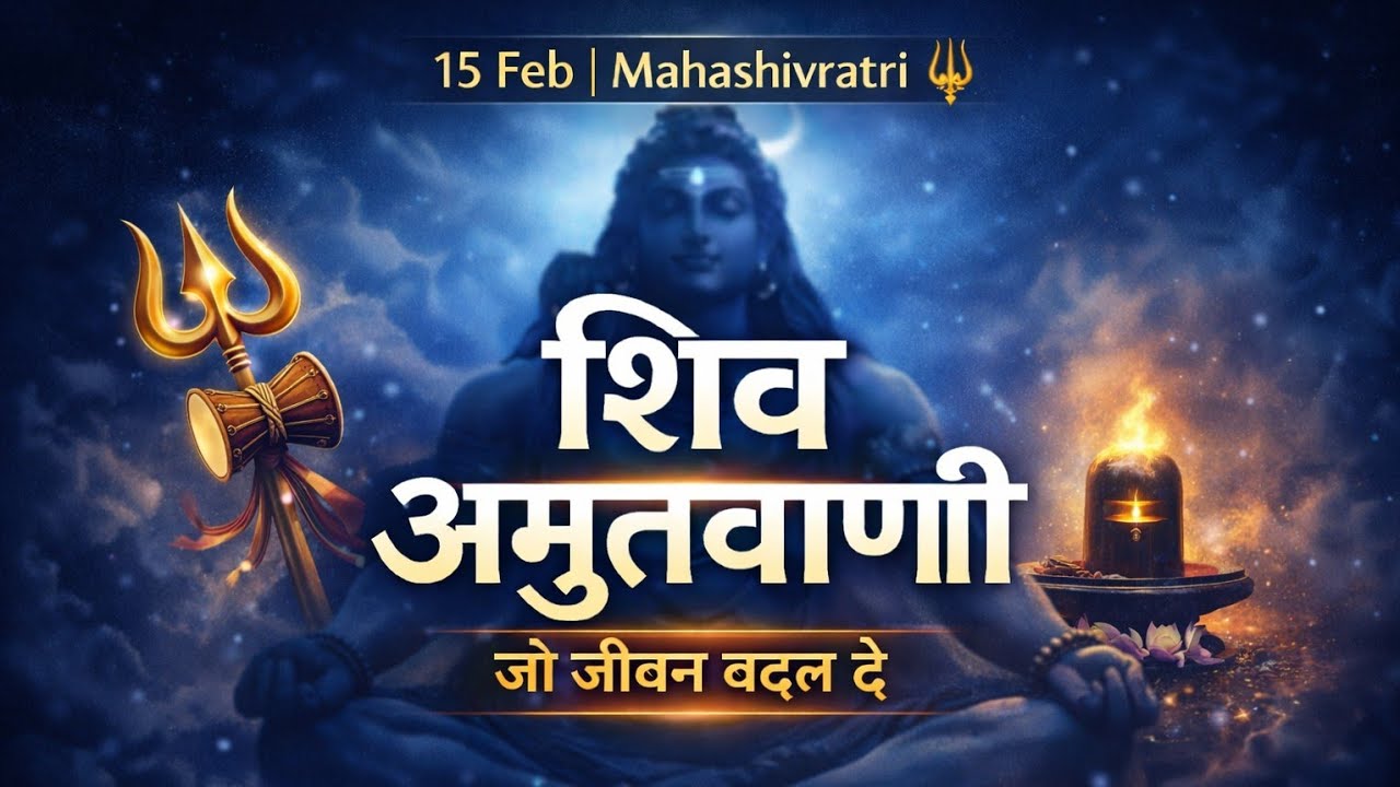 जिसने पूरे मन से सुन ली ये शिव अमृतवाणी…उसके जीवन में शिव स्वयं मार्ग दिखाते हैं 🔱