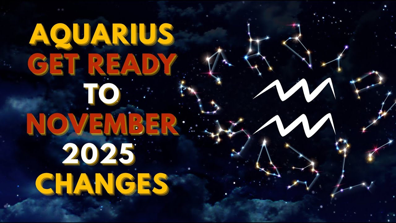 Massive Energy Shift for Aquarius in November 2025
