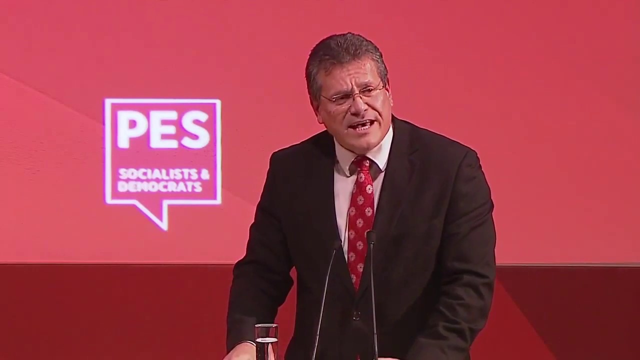 Intervention by Maros Sefcovic, Chief coordinator of the Resolutions and adoption of Resolutions