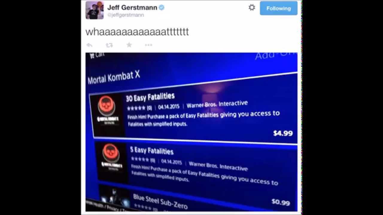 Giant Bombcast 14.04.2015 — Микротранзакции в Mortal Kombat X