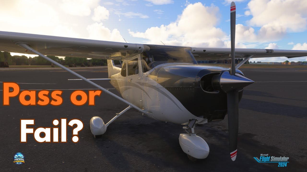 Can I Pass the Commercial Pilot Exam? | MSFS 2024 Career Mode