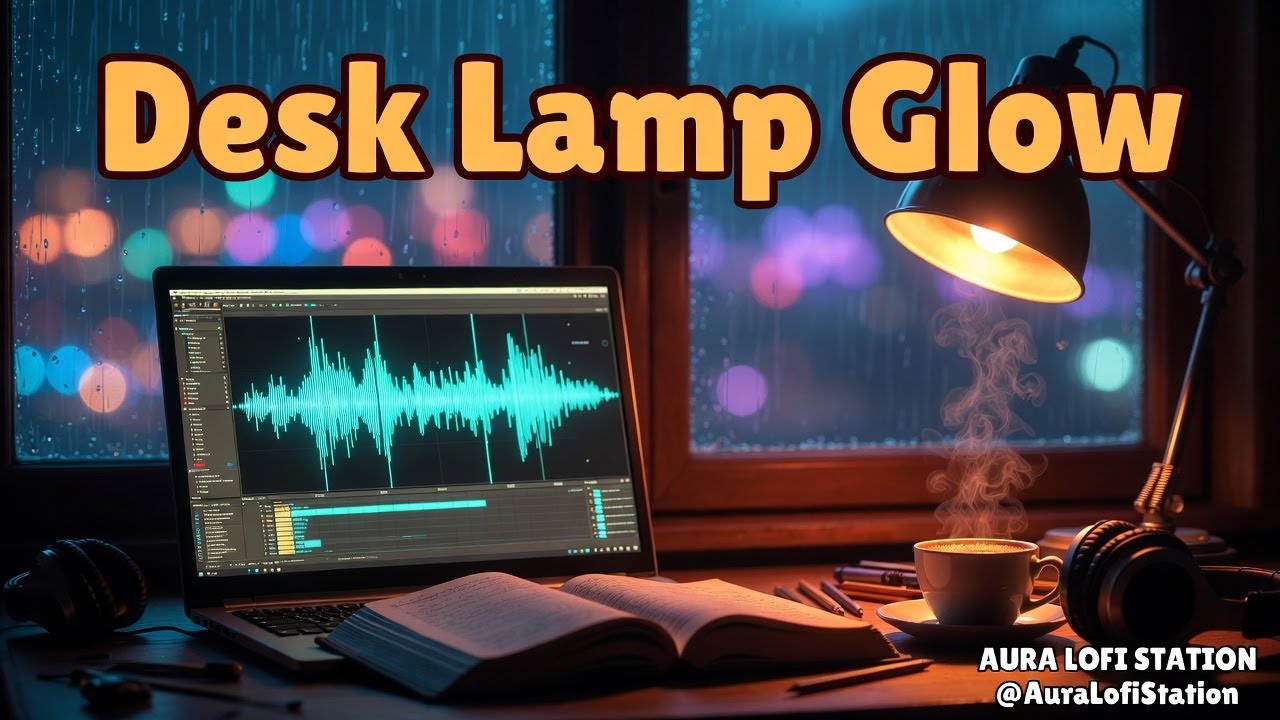 Desk Lamp Glow 💡 Lofi Hip Hop Mix ~ Deep Focus Music to Study/Work to