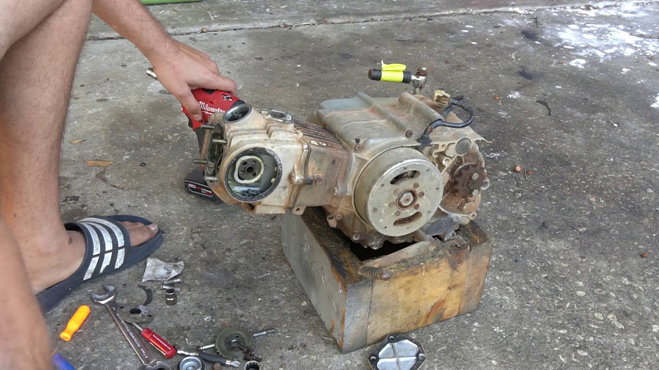 Top End Engine Teardown 1 of 2  - Vintage Honda Z50 CT70 SL70 ATC70 Monkey Mini Trail