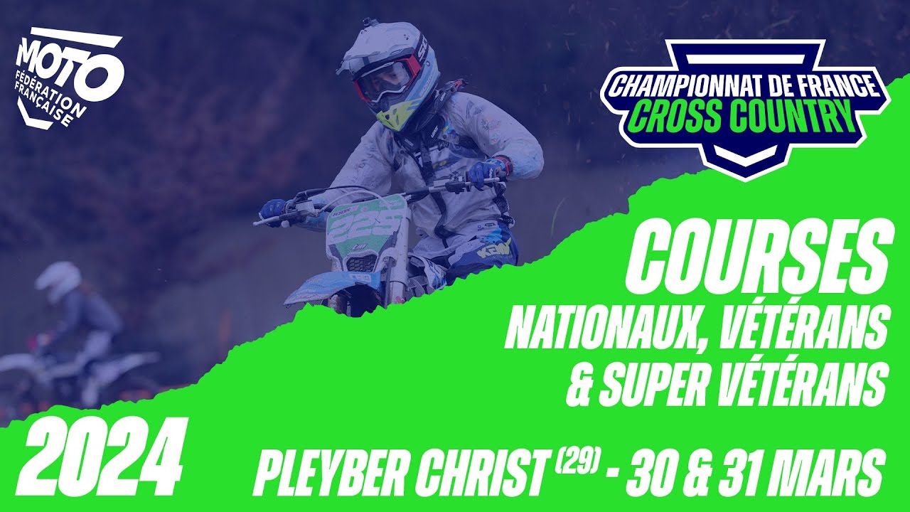 Courses Nationaux, Vétérans &Super Vétérans - Pleyber Christ