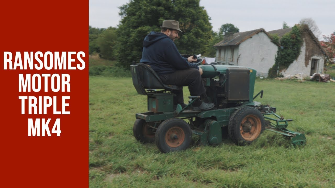 Ransomes Motor Triple Mk4 - We got it running