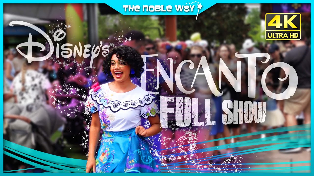 Encanto Celebration At Epcot 2024 FULL SHOW In 4K | Mirabel & Bruno Sing-Along, Dancing, & More