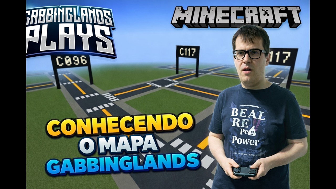 CONHECENDO O MAPA DE MINECRAFT GABBINGLANDS (C000 - C200)