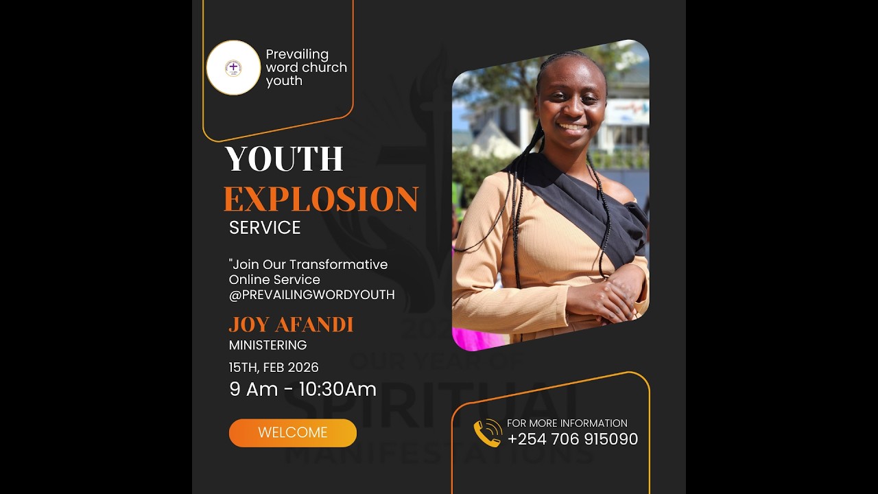 Welcome to the Youth Explosion Service //15th February 2026