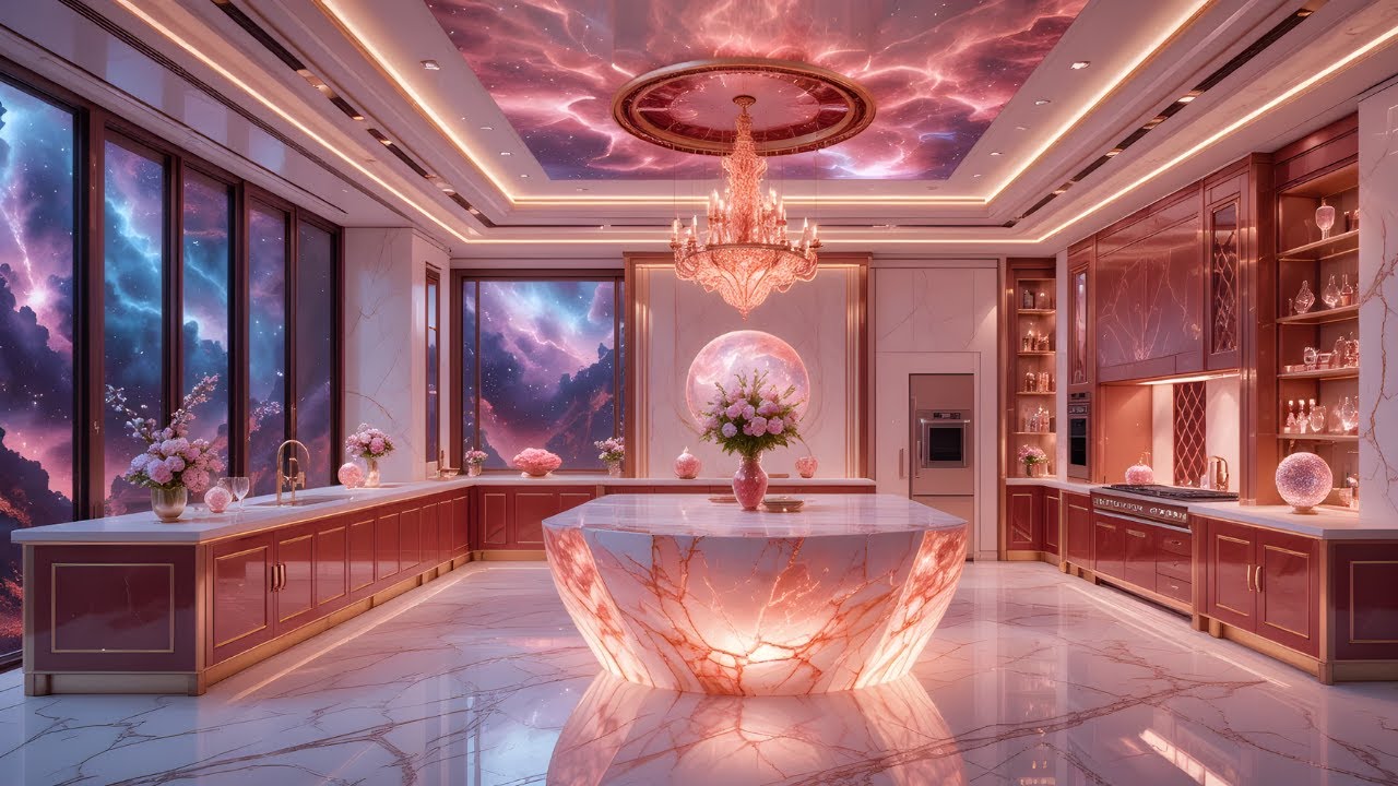 The Scarlet Halo Dominion | Epic Heavenly Architecture & Divine Ambience