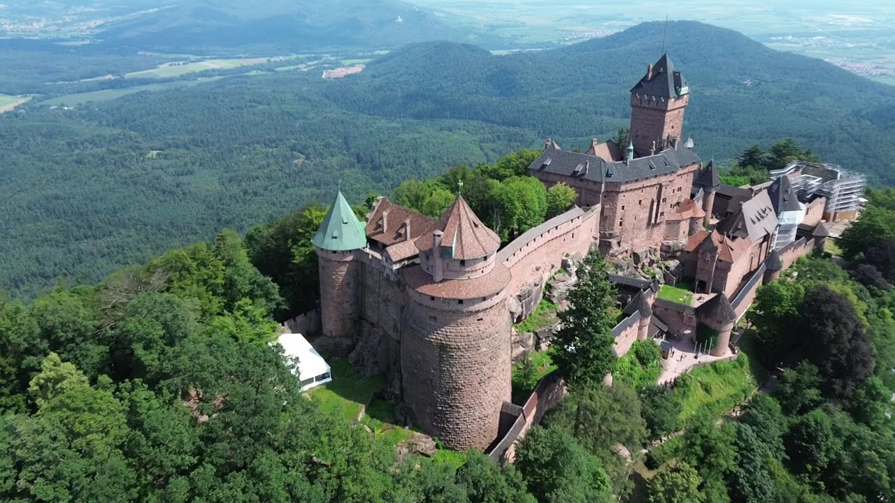 Château du Haut Kœnigsbourg video Drone 4k, Full Review