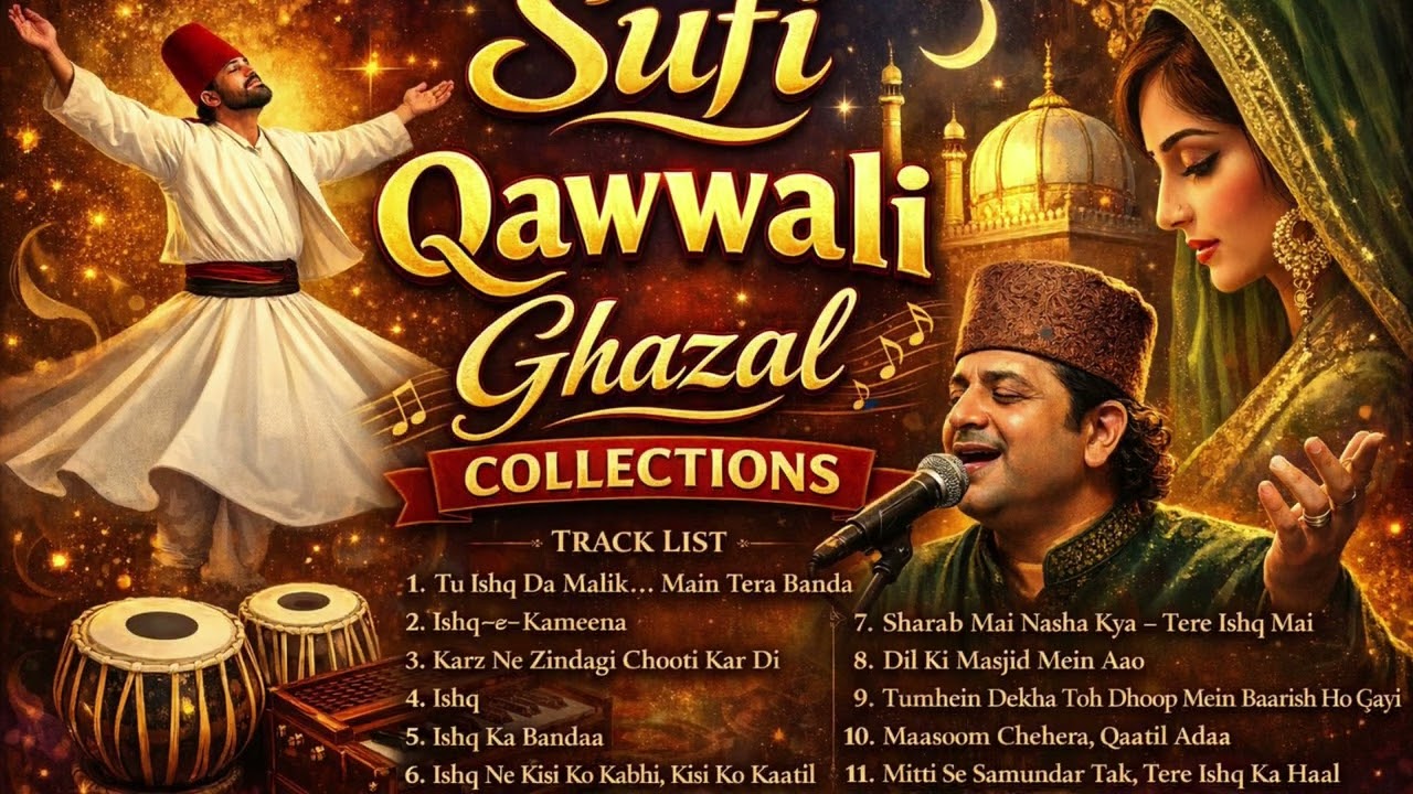 Non Stop Sufi Song | Soulful Viral Qawwali Video Song | Top Trending Hindi Hit Song | Non Stop Music