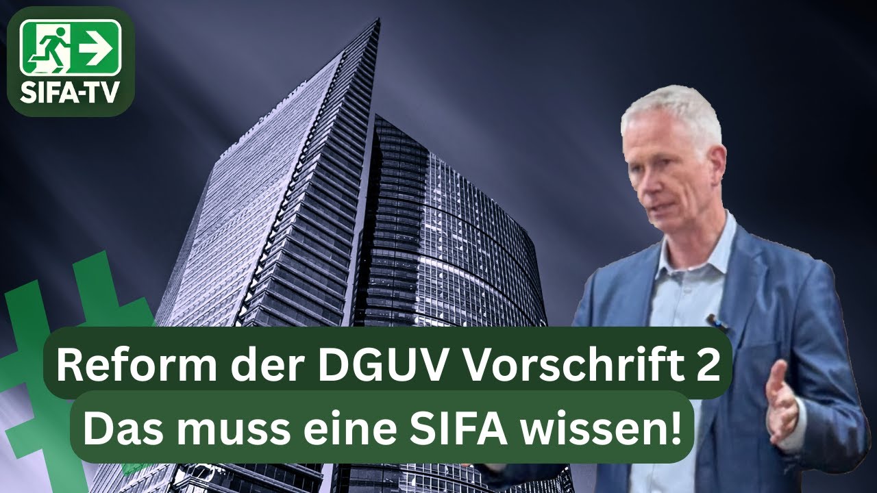 DGUV Vorschrift 2 - 2025 - diese 9 &Auml;nderungen musst Du als Sifa wissen.