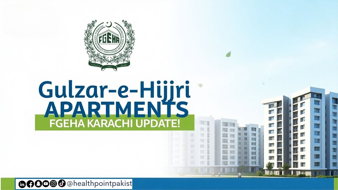 FGEHA Gulzar e Hijri apartment project karachi | FGEHA Karachi Appartments | FGEHA Updates