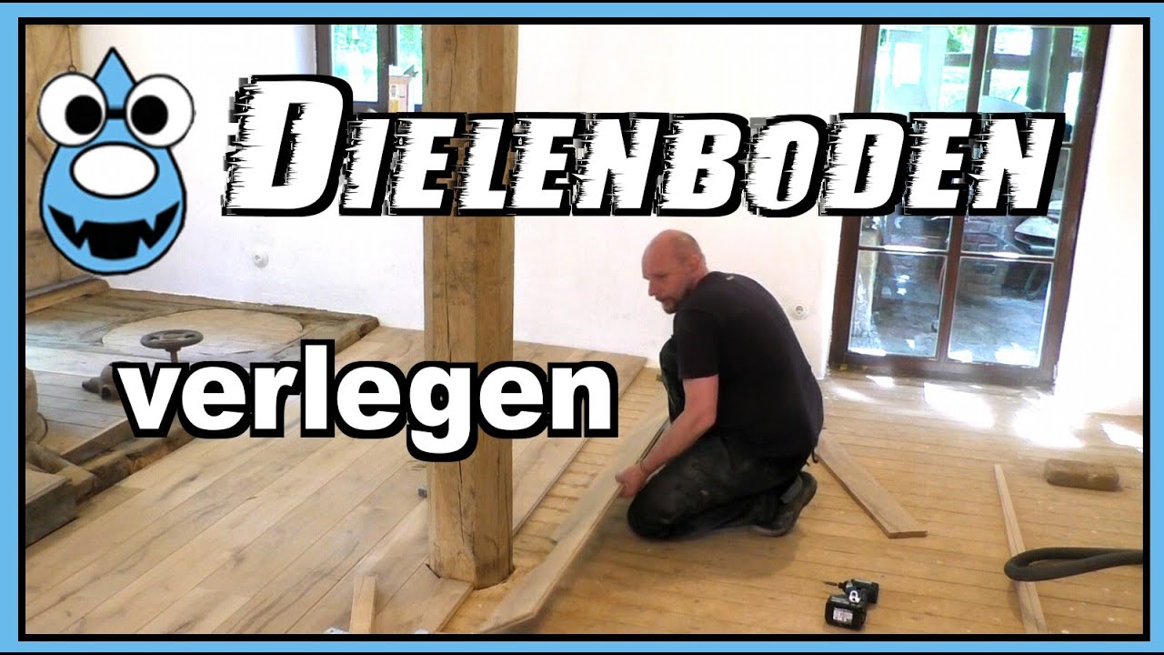Echtholz-Dielenboden verlegen🔨schöne Landhaus Eiche Dielen