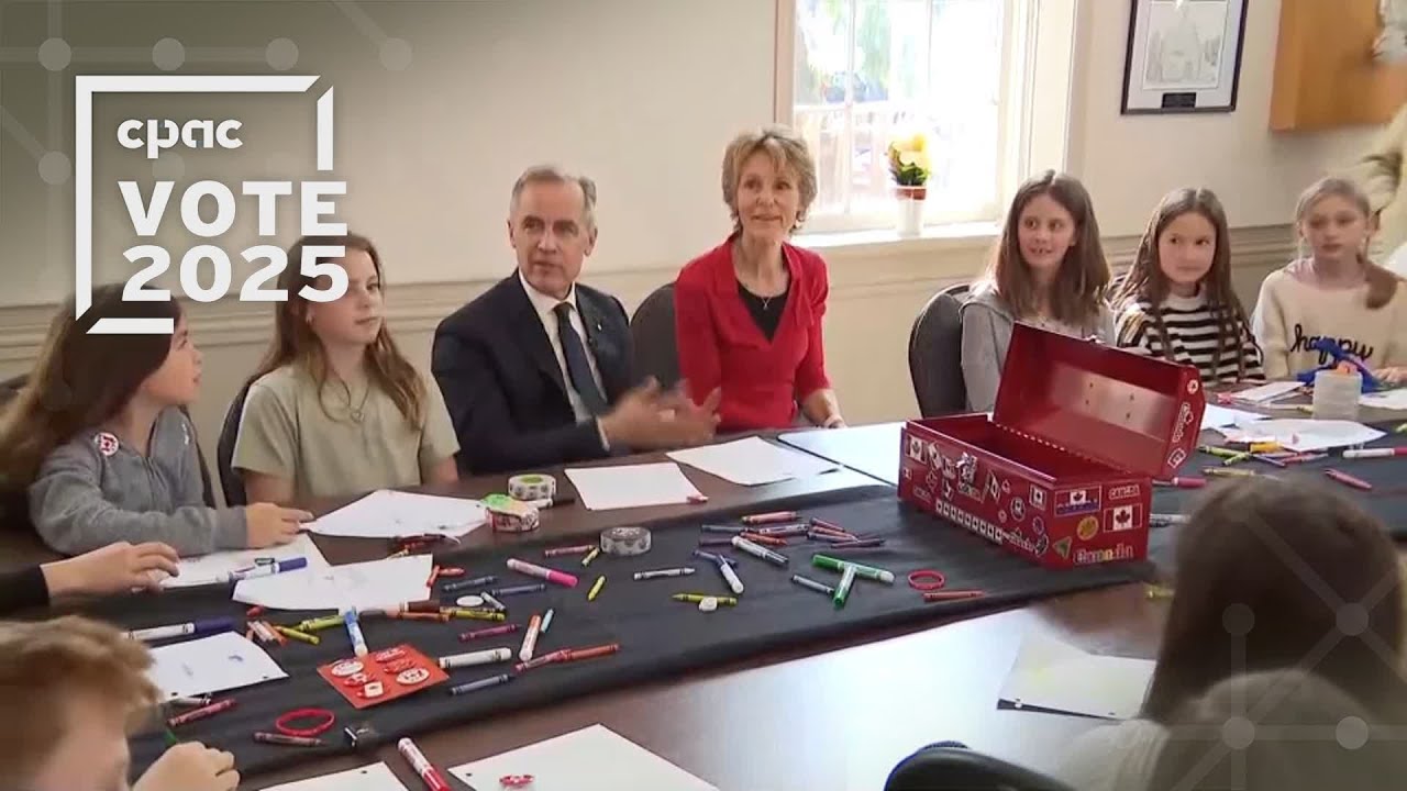 Mark Carney visits students in Georgetown – April 25, 2025