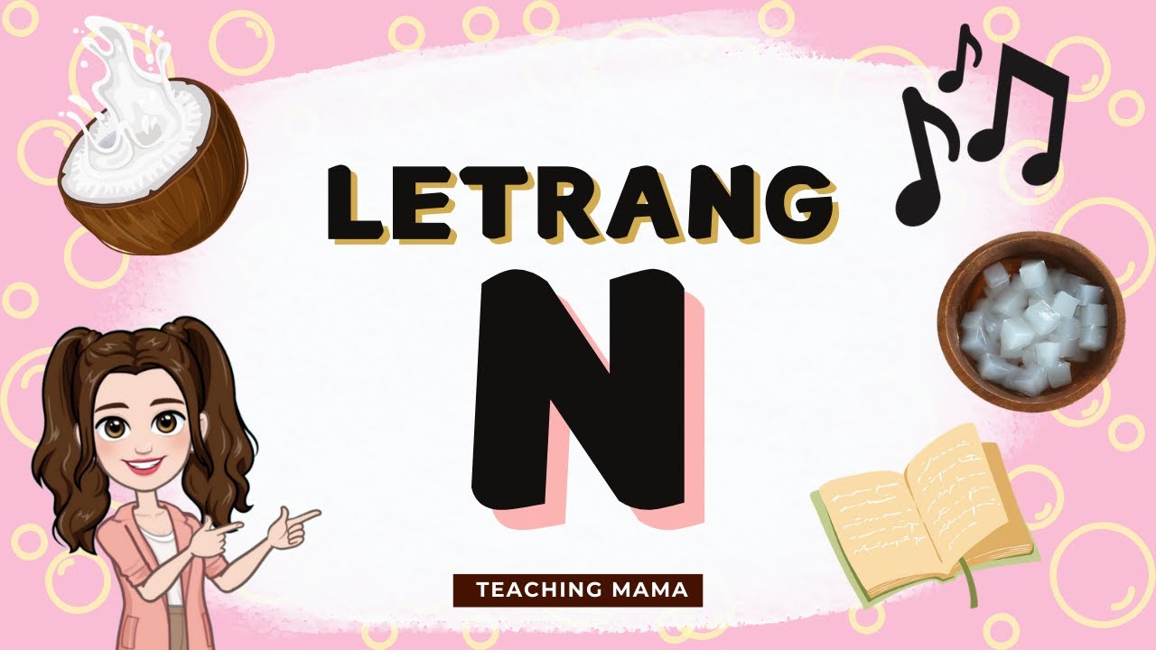 Letrang N | Tunog ng Letrang N | Mga Larawan na Nagsisimula sa Letrang N | Teaching Mama