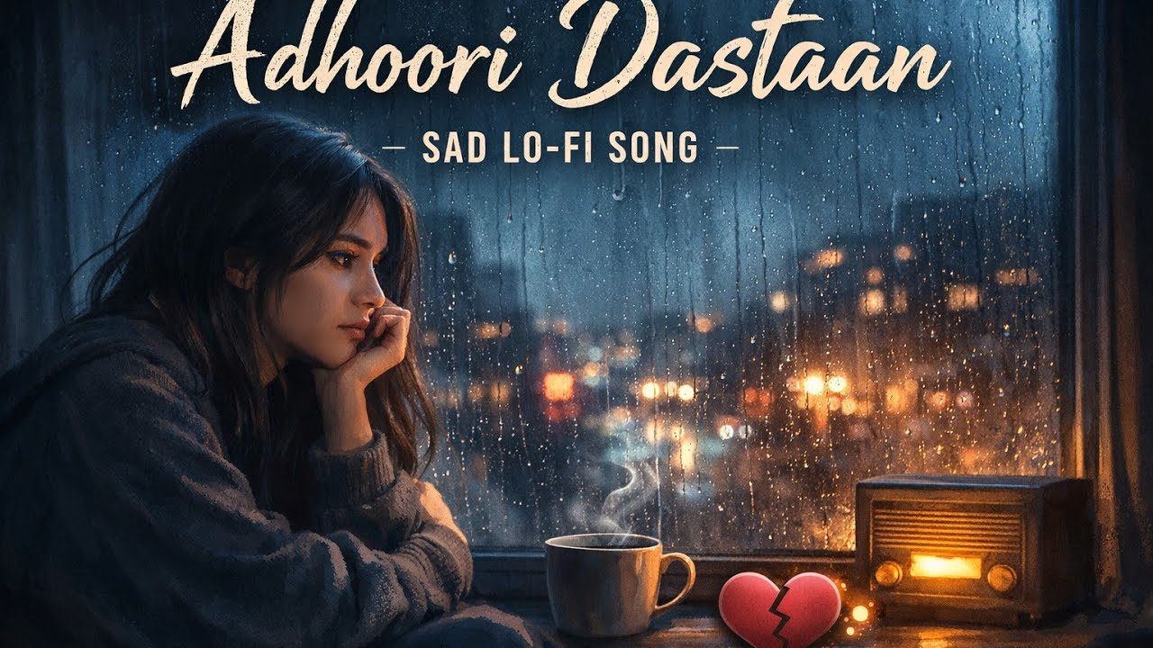 “Adhoori Dastaan 💔 | Sad Lo-Fi Song | new song 2026