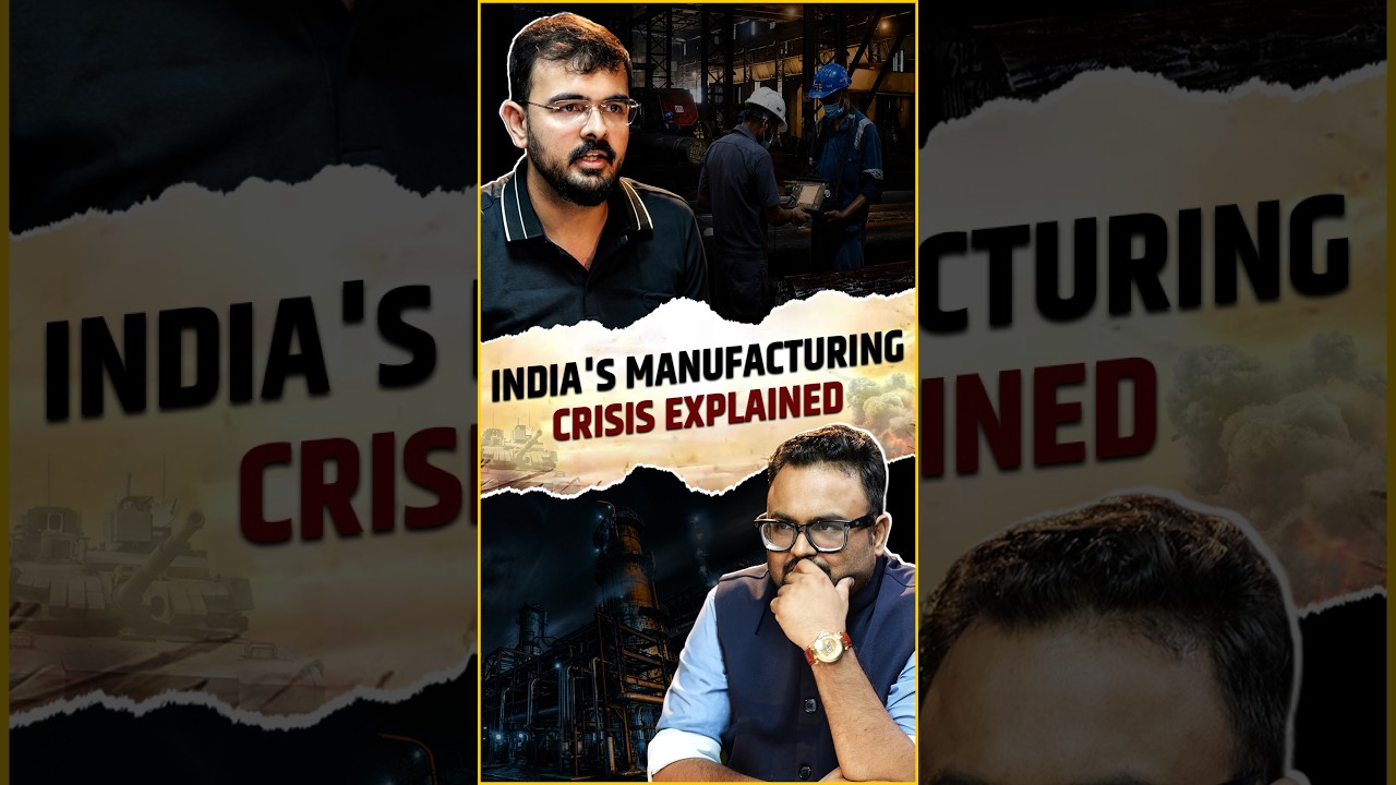 India's Manufacturing Crisis Explained!