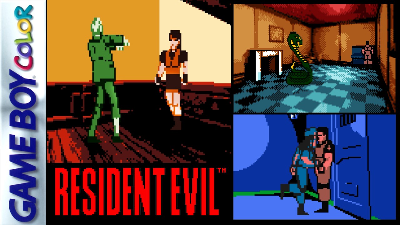 Resident Evil (GBC) &ndash; Final Build | All Cutscenes and Endings