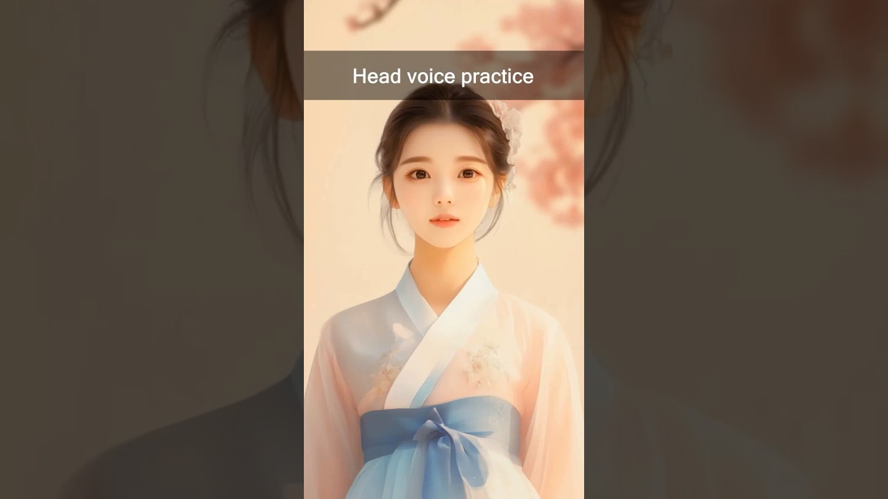Head voice practice 