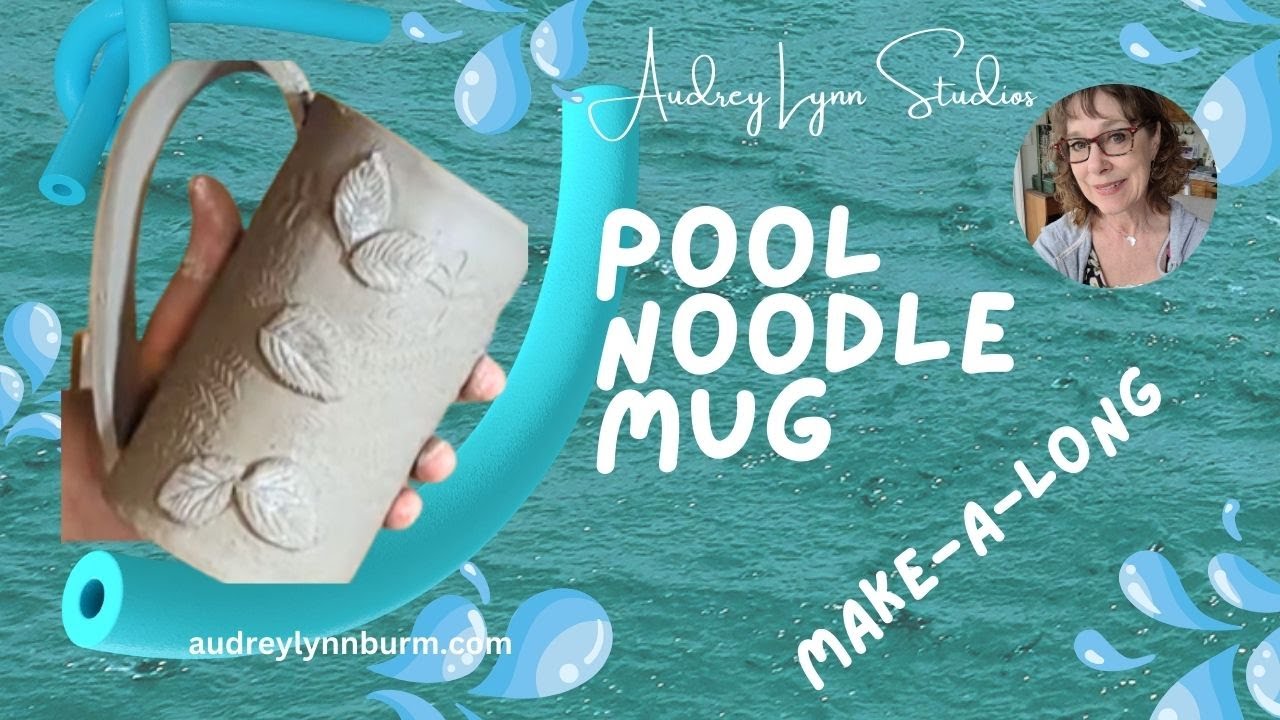 POOL NOODLE Pottery Mug Make-a-long WHO KNEW? Those pool noodles have so many uses!