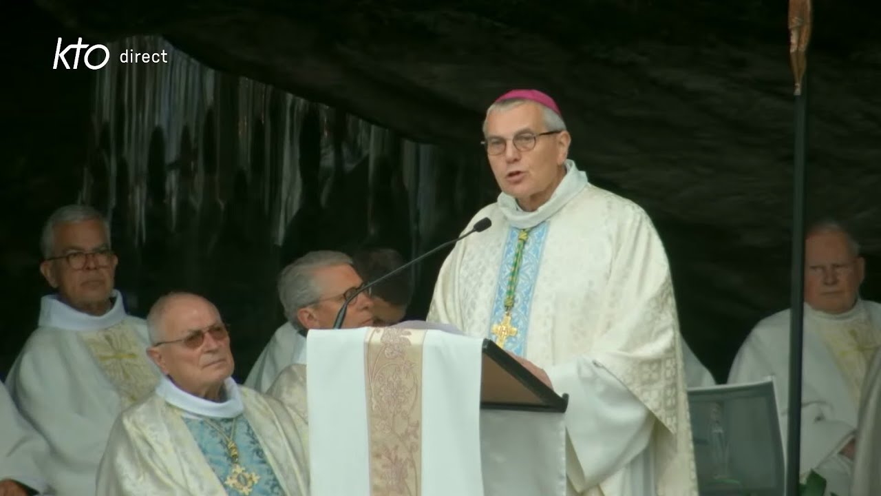 Messe de 10h à Lourdes du 22 août 2025