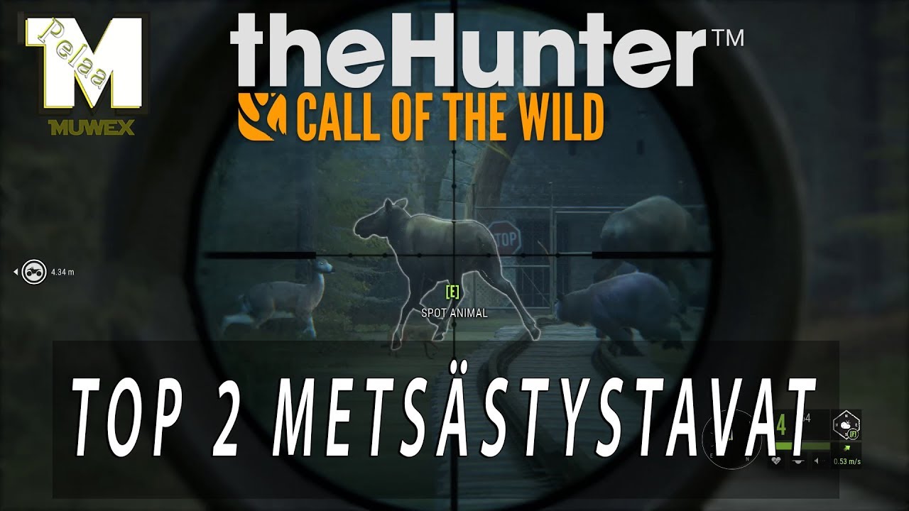 Top 2 metsästystaktiikat - theHunter Call of The Wild COTW