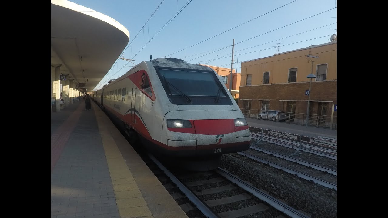 VIAGGIO COMPLETO - Da Orbetello a Viareggio sul Pendolino: l'ETR 460 