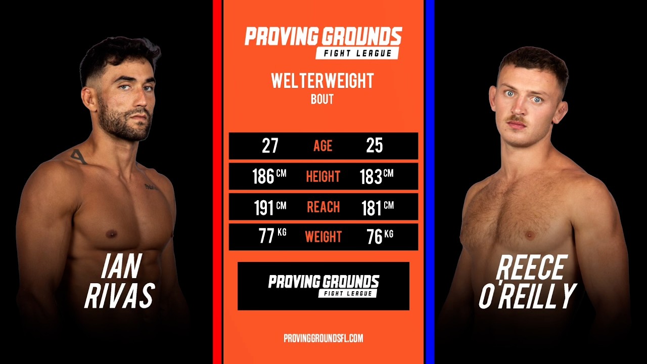 PGFL 8 - Ian Rivas VS Reece O'Reilly - MMA Fight Video