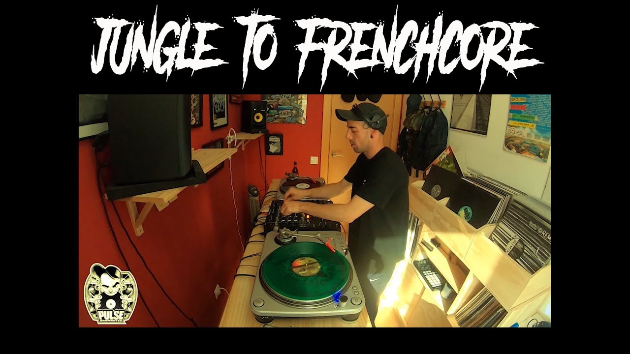 JUNGLE / RAGGATEK / HARDTEK / FRENCHCORE MIX  100%VINYL VIDEOSET