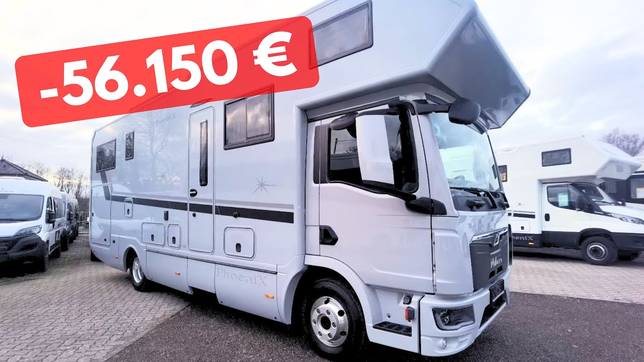 WOHNMOBIL muss vom Hof! -56.150 €! ALKOVEN 2026 Neuheiten Phoenix Top-Alkoven 8800 BGS