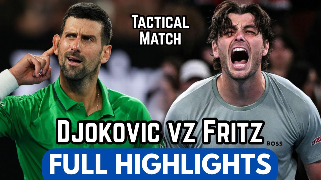 Novak Djokovic Surgical Precision vs Fritz Full Highlights Before AO 2026 (HD)