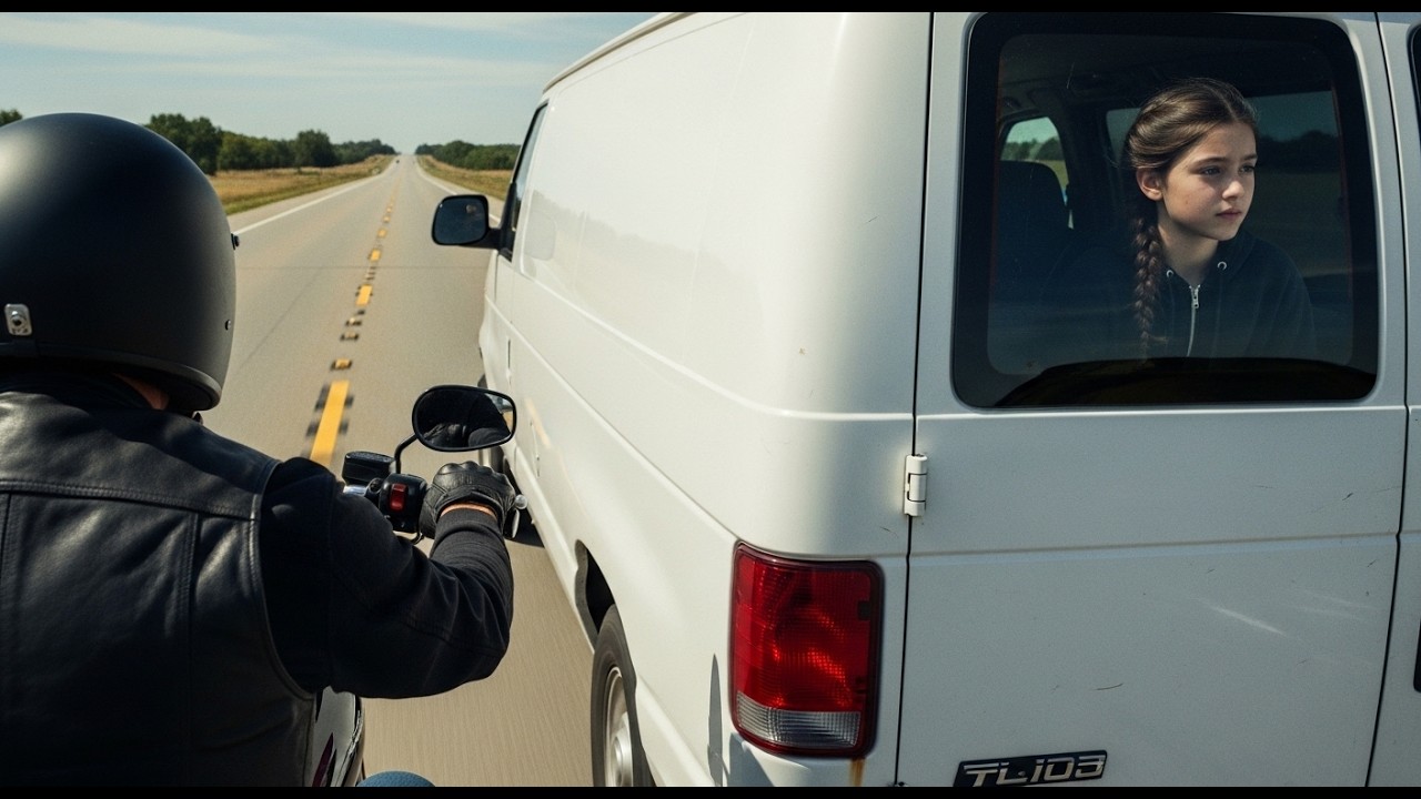 She Wrote “Help Me” and Pressed It to the Glass—Biker Followed 47 Miles