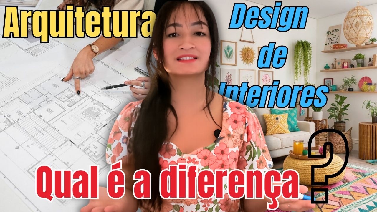 Arquitetura NÃO é a Mesma Coisa Que Design de Interiores!
